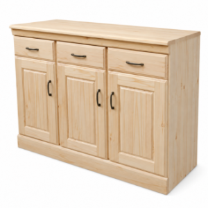 Standing Kitchen Unit - 3 Door + 3 Drawer